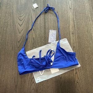 NWT Toluca Amina Bikini Top Waist Wrap Triangle Hydra Size XS/S